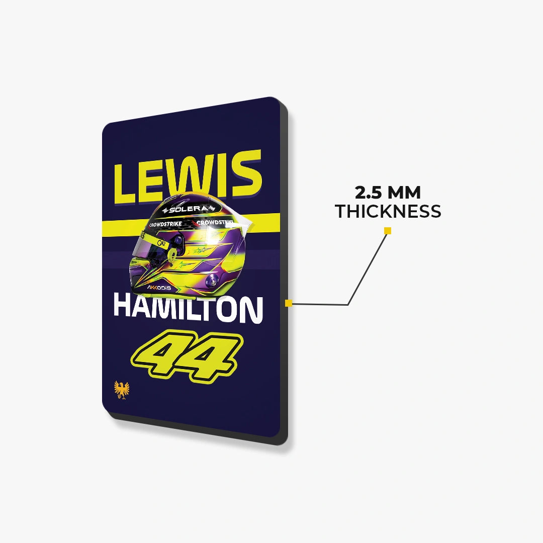 Lewis Hamilton Mercedes Fridge Magnet
