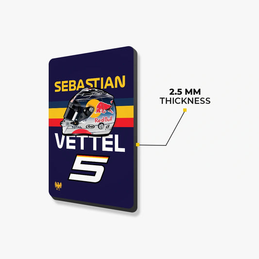 Sebastian Vettel Red Bull Fridge Magnet