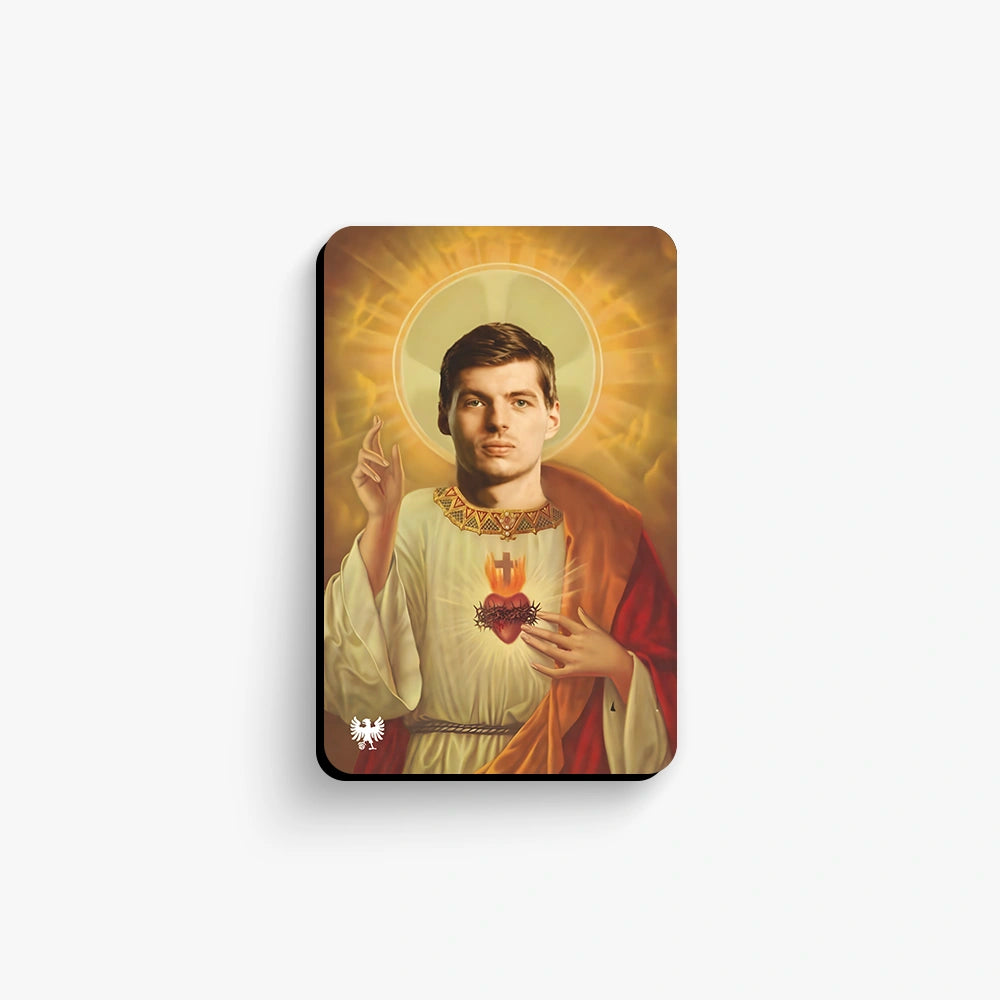 Max Verstappen “Savior of Speed” F1 Fridge Magnet