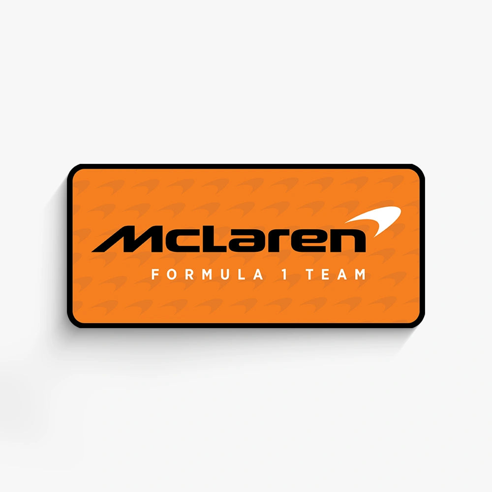 McLaren Racing F1 Door Sign