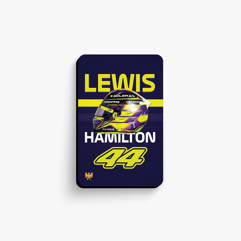 Lewis Hamilton Mercedes Fridge Magnet