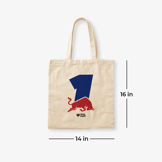 Max Verstappen Red Bull Racing F1 Tote Bag