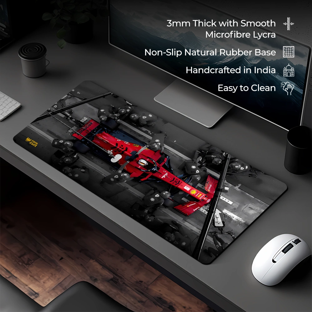 Scuderia Ferrari Anti Slip Formula One Desk Mat