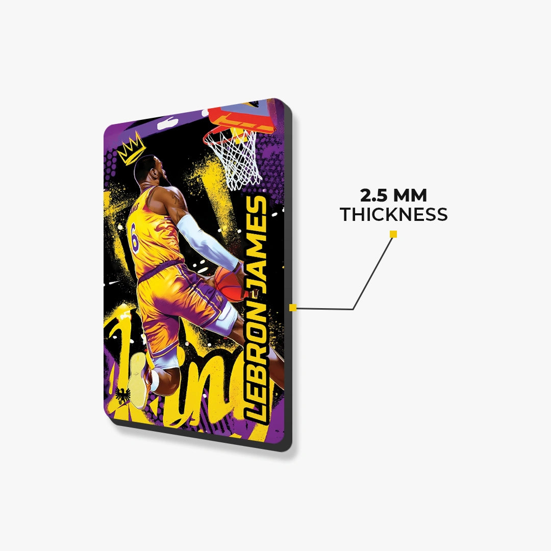 LeBron James Los Angeles Lakers Fridge Magnet