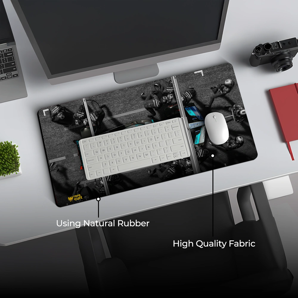 Mercedes AMG Anti Slip Formula One Desk Mat
