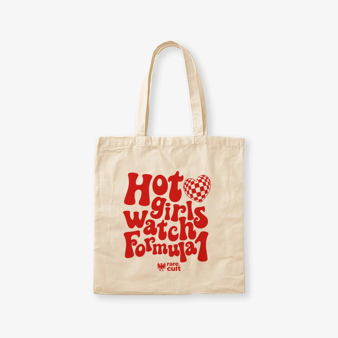 Hot Girls Watch F1 Tote Bag