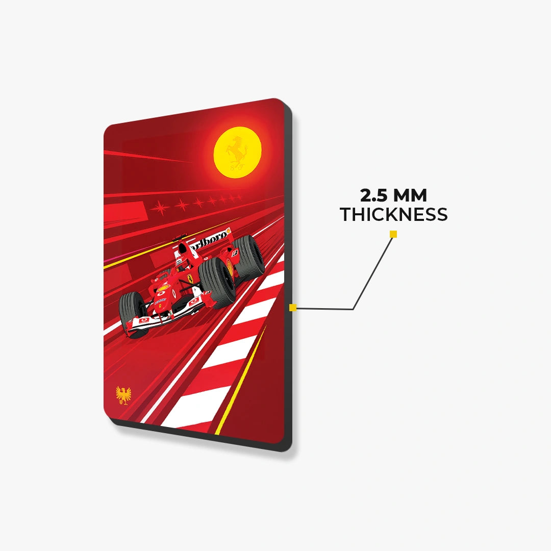 Ferrari F1 Prancing Horse Fridge Magnet