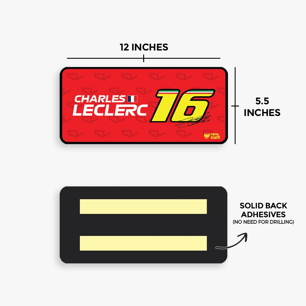 Charles Leclerc #16 Door Sign