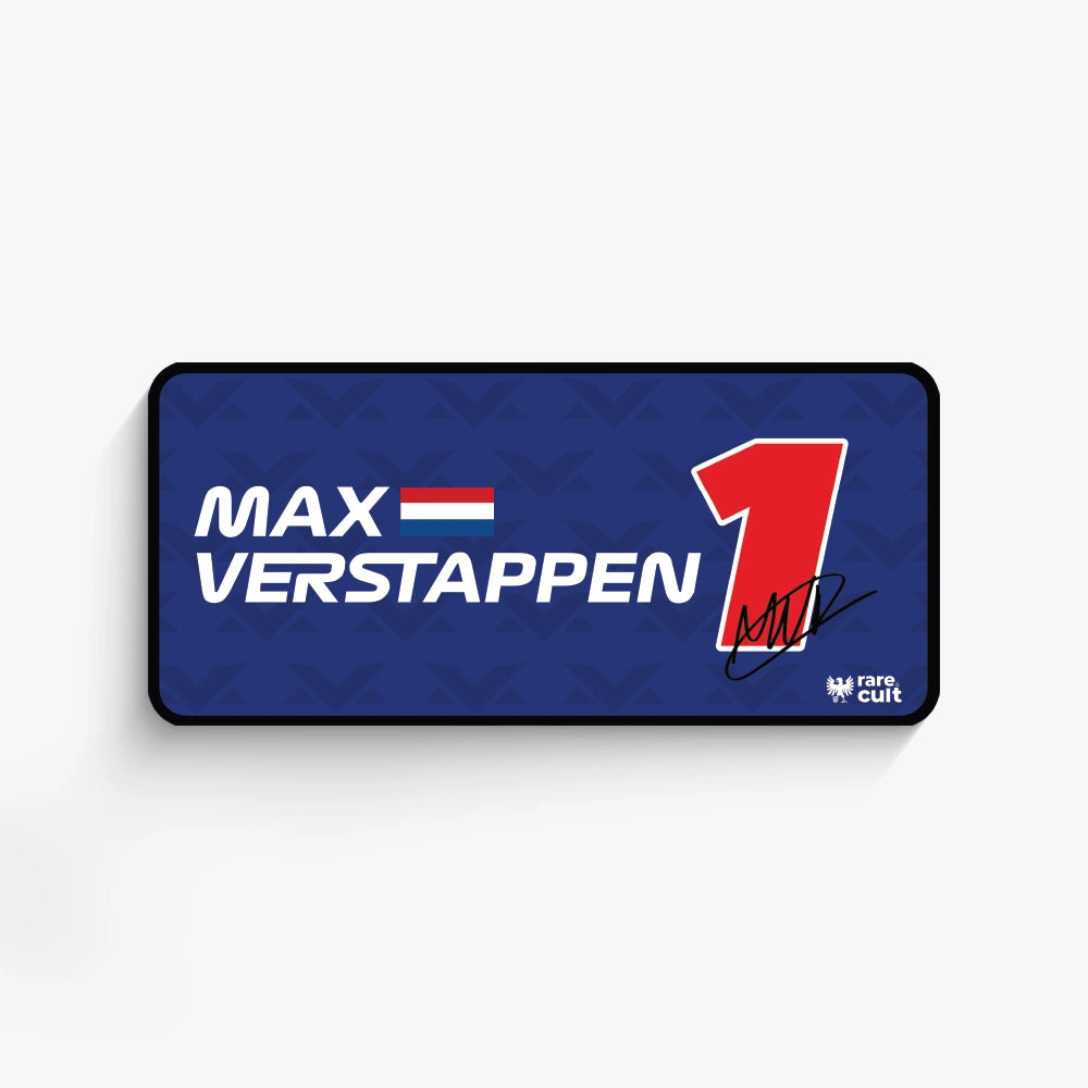 Max Verstappen #1 Door Sign [Limited Editon] – Rare & Cult