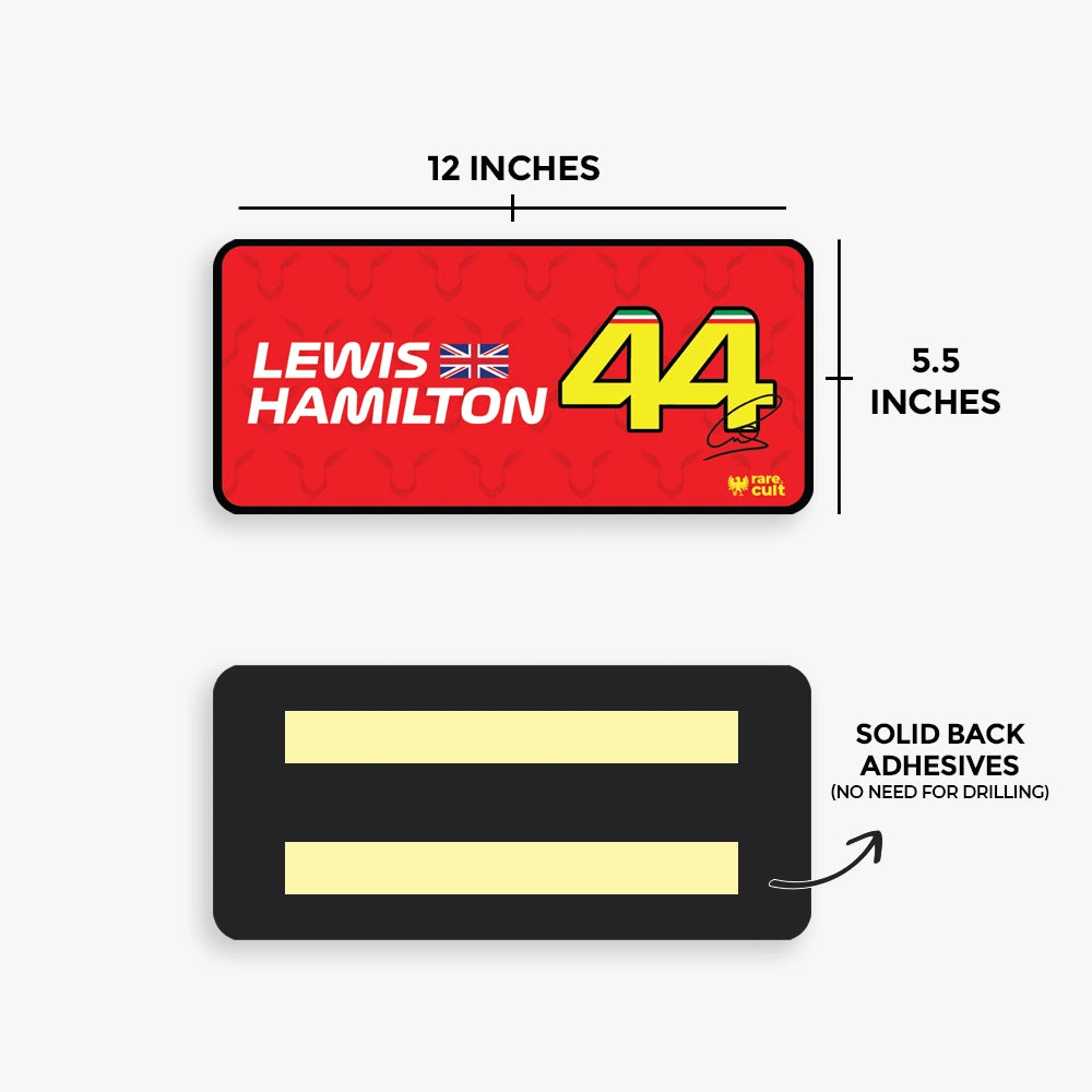 Lewis Hamilton #44 Door Sign