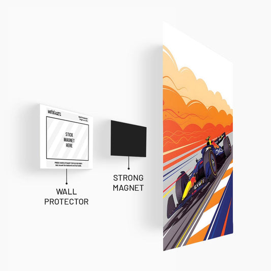 Red Bull F1 Poster