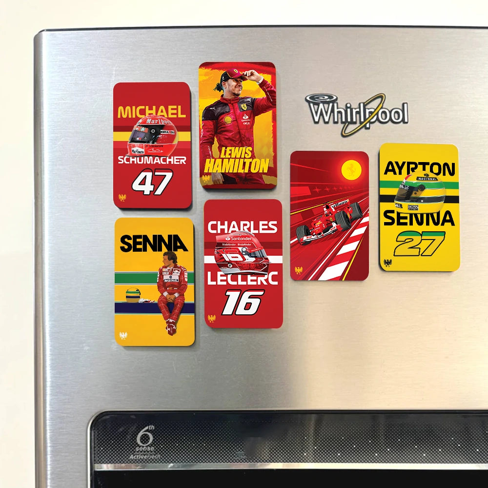 Michael Schumacher Ferrari Fridge Magnet