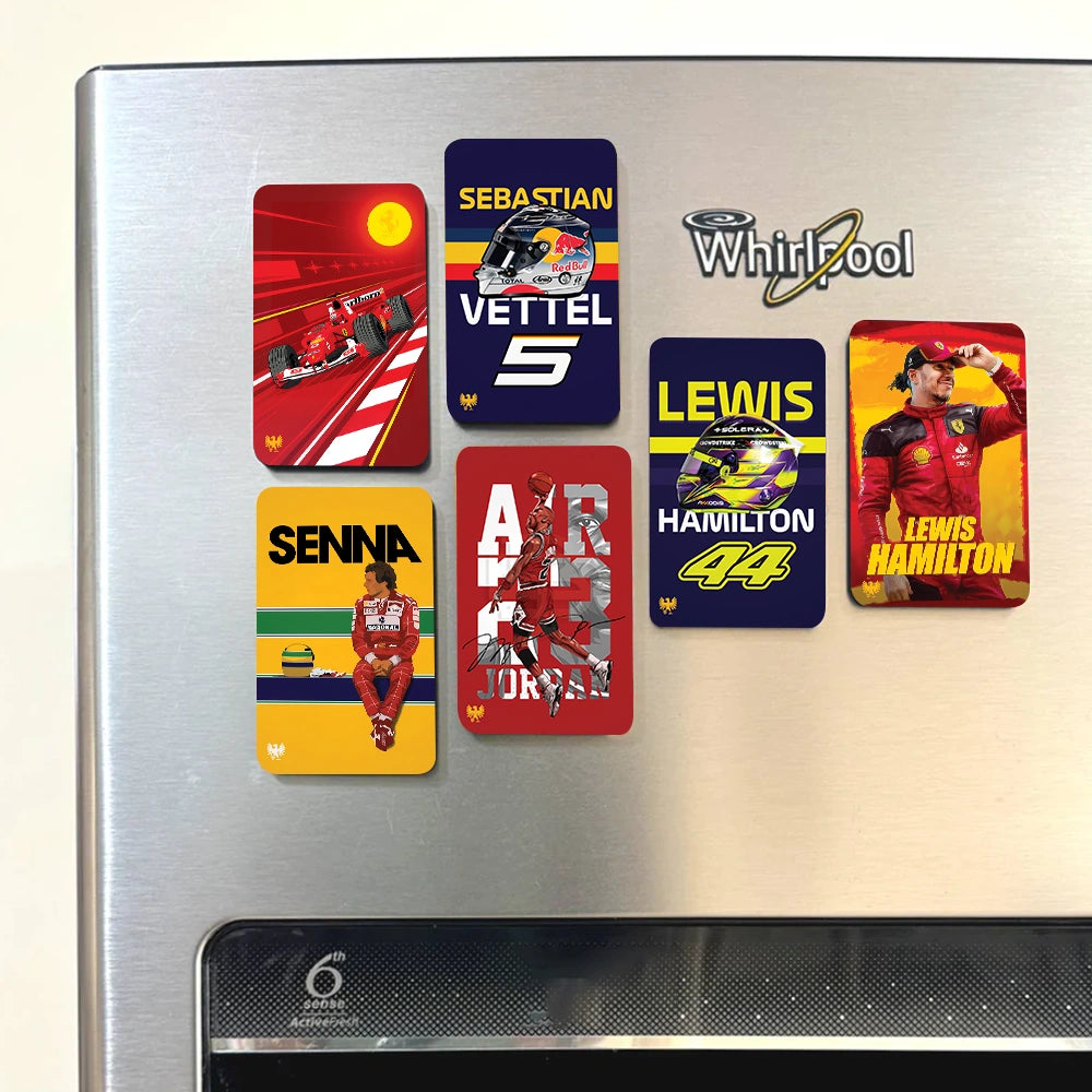 Lewis Hamilton Mercedes Fridge Magnet