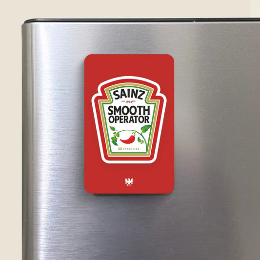 Carlos Sainz Fridge Magnet