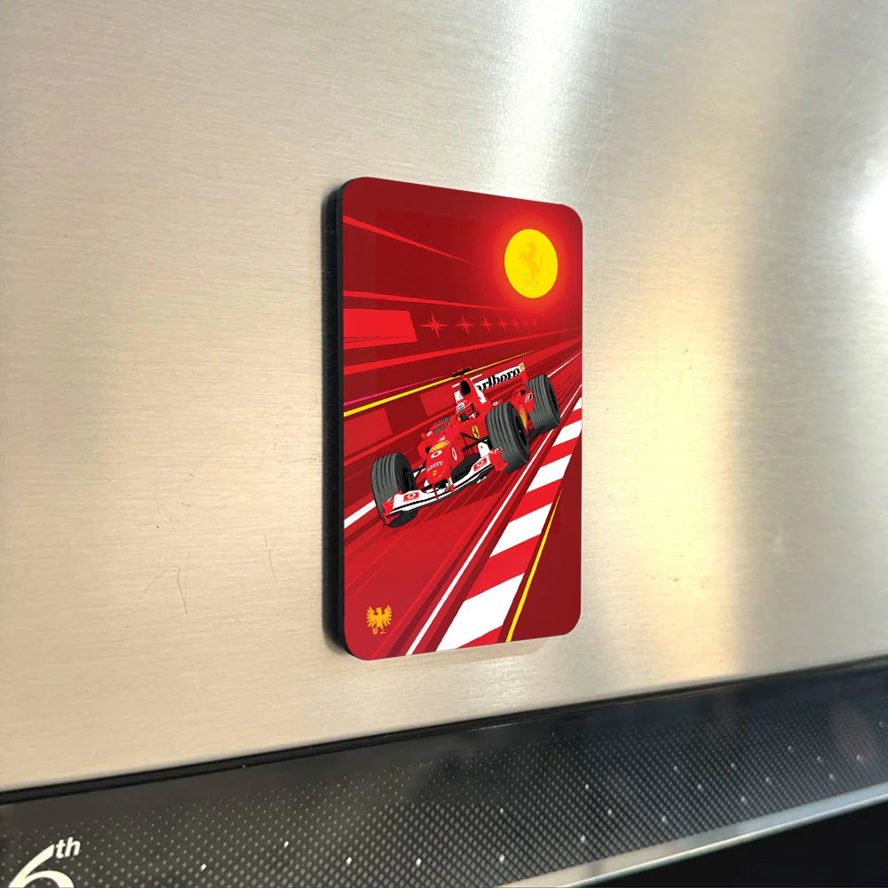 Ferrari F1 Prancing Horse Fridge Magnet