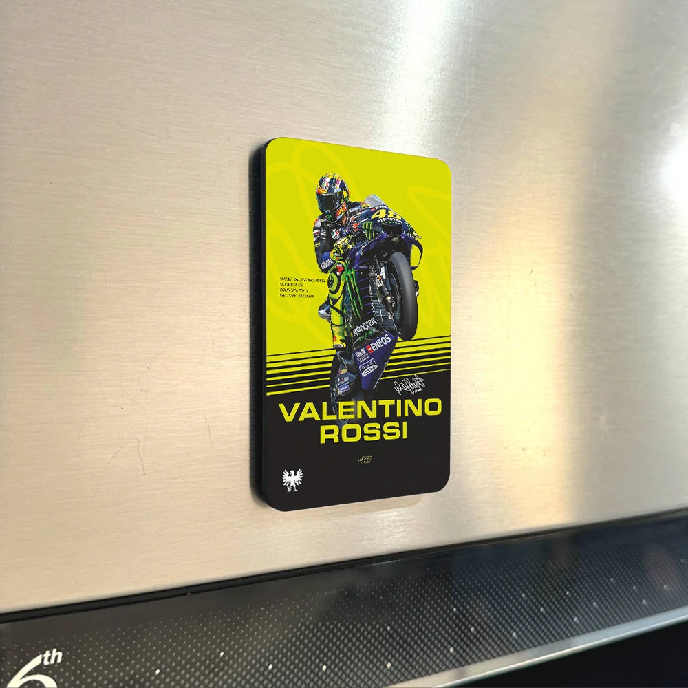 Valentino Rossi Yamaha MotoGP Fridge Magnet