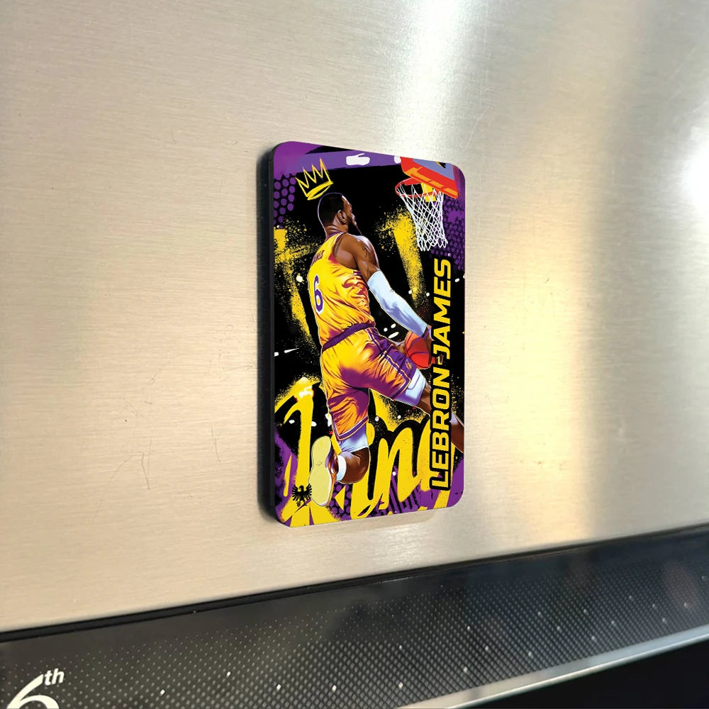 LeBron James Los Angeles Lakers Fridge Magnet