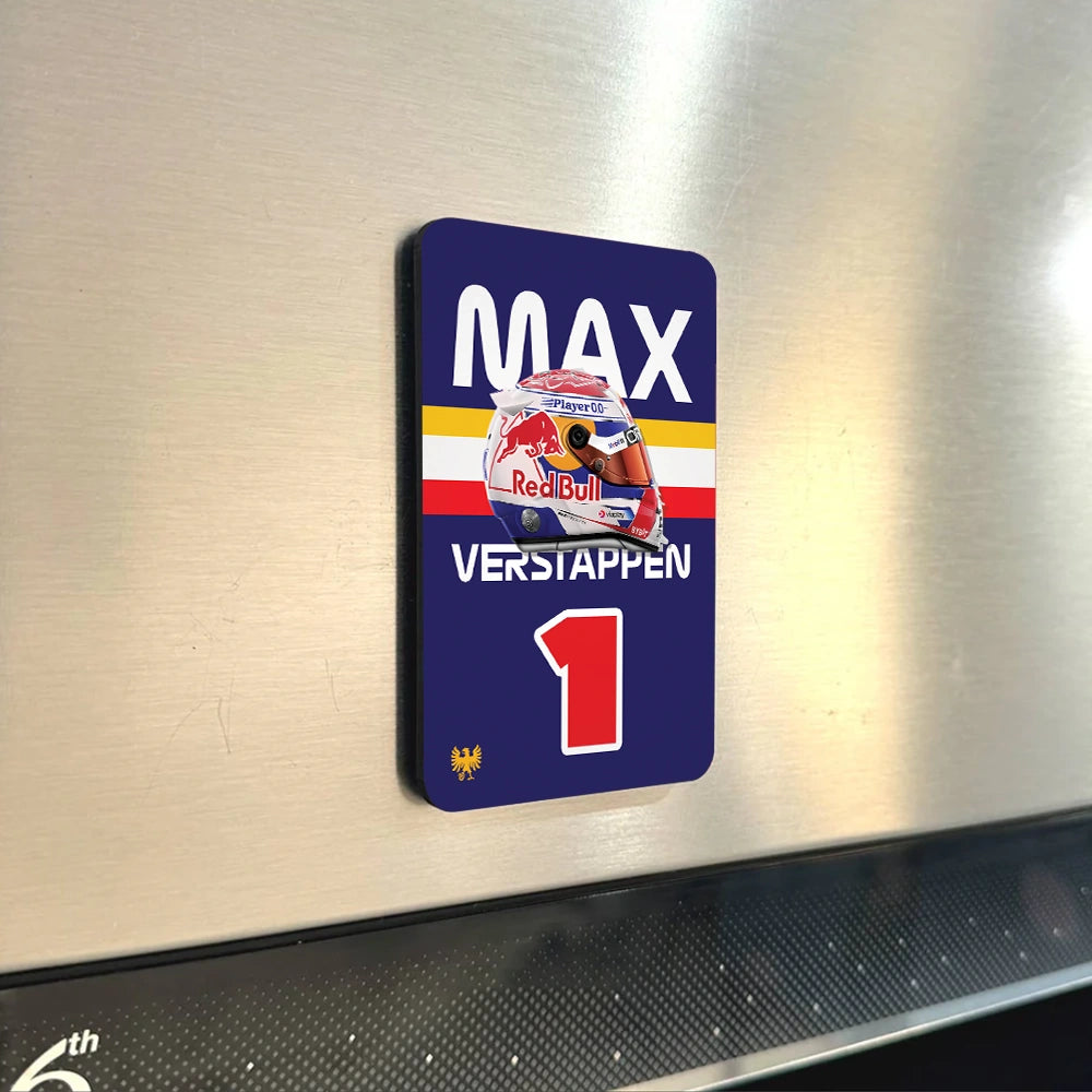 Max Verstappen Red Bull Fridge Magnet