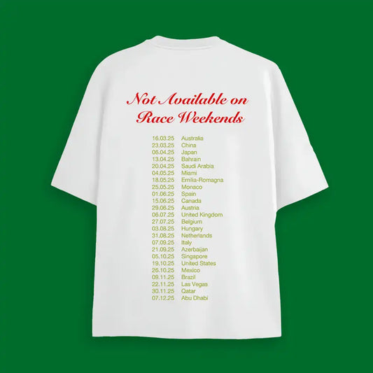 F1 2025 Oversized T Shirt