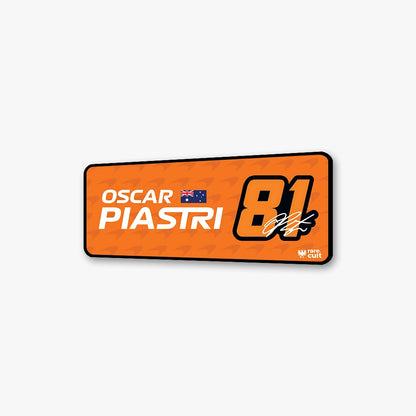 Oscar Piastri #81 Door Sign [2026 Season]
