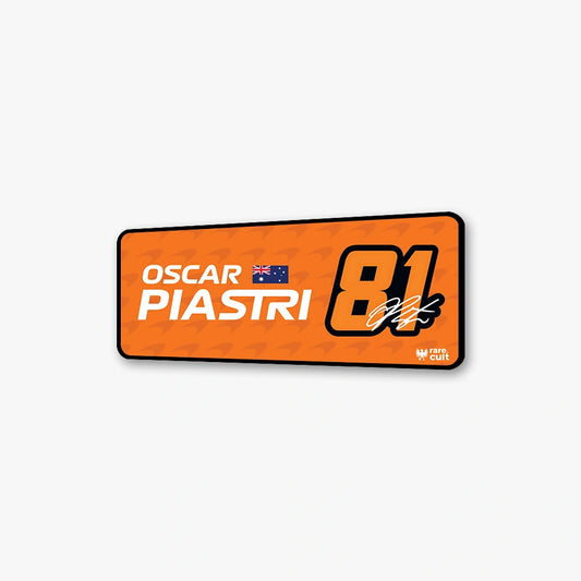 Oscar Piastri #81 Door Sign [2026 Season]