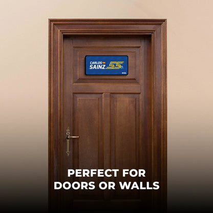 Carlos Sainz #55 Door Sign [2026 Season]