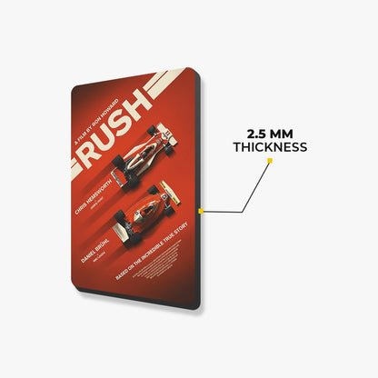 Rush Movie Fridge Magnet