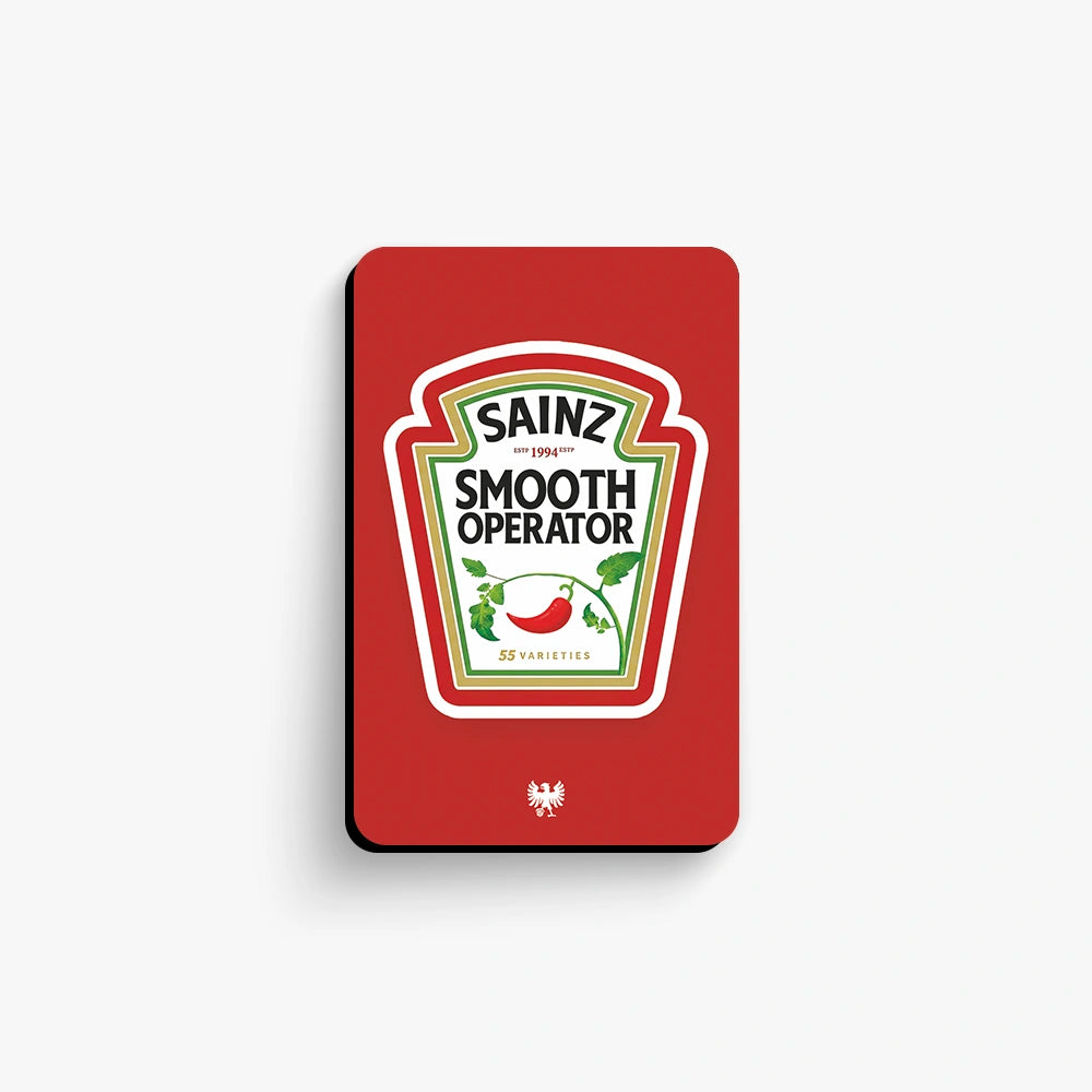 Carlos Sainz Fridge Magnet