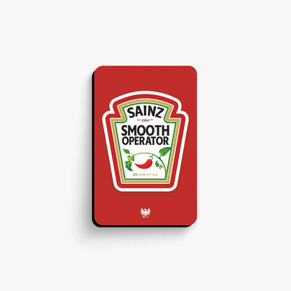 Carlos Sainz Fridge Magnet