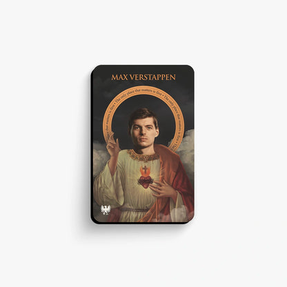 Max Verstappen “Savior of Speed” F1 Fridge Magnet