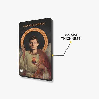 Max Verstappen “Savior of Speed” F1 Fridge Magnet