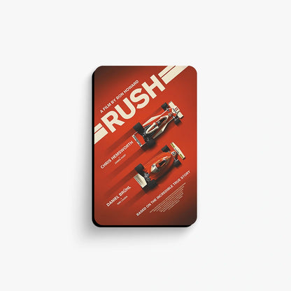 Rush Movie Fridge Magnet