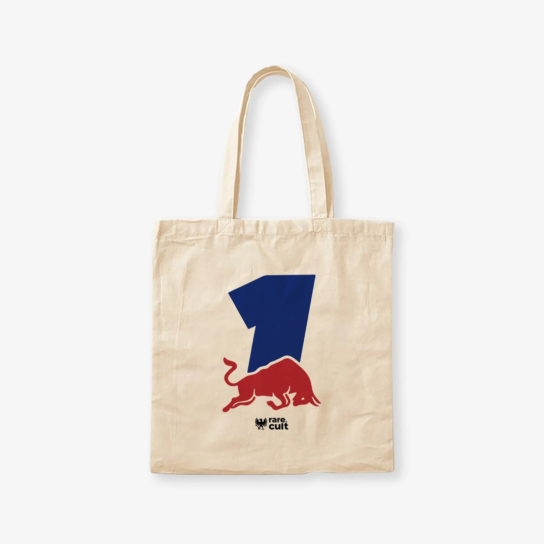 Max Verstappen Red Bull Racing F1 Tote Bag