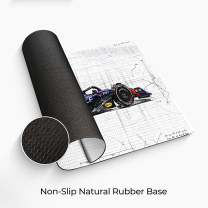 Red Bull Racing Anti Slip Formula One Desk Mat [New Launch]