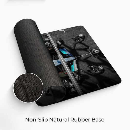 Mercedes AMG Anti Slip Formula One Desk Mat