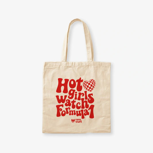 Hot Girls Watch F1 Tote Bag