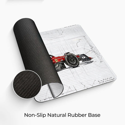 Ferrari Anti Slip Desk Mat [New Launch]
