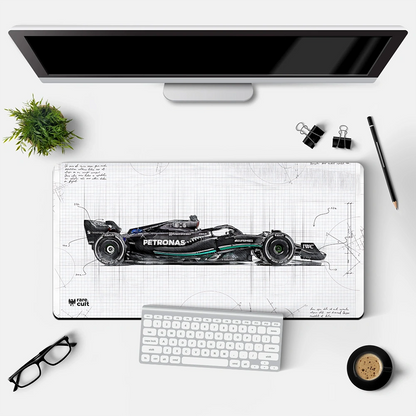 Mercedes AMG Anti Slip Formula One Desk [New Launch]