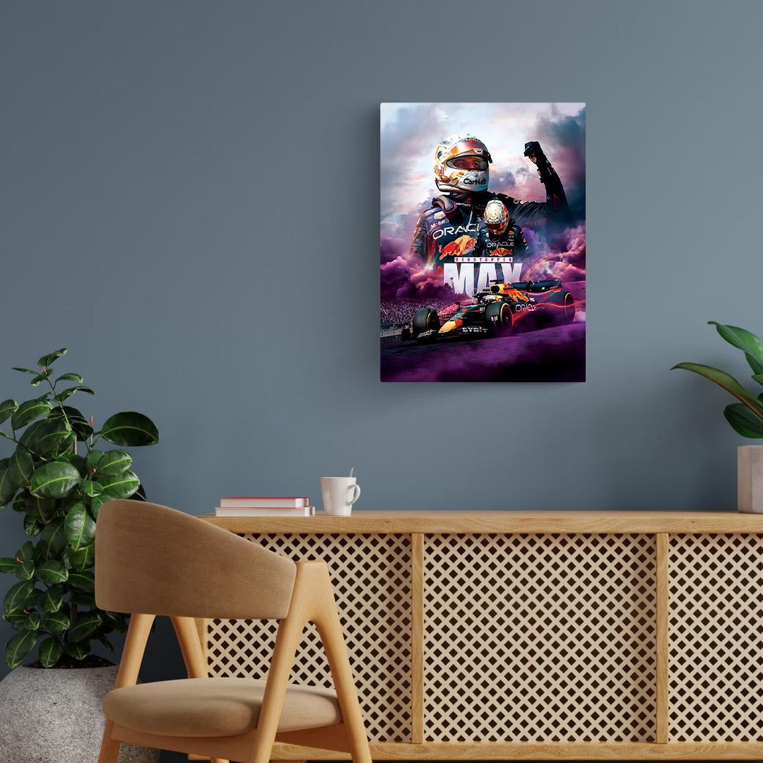 Max Verstappen F1 Poster