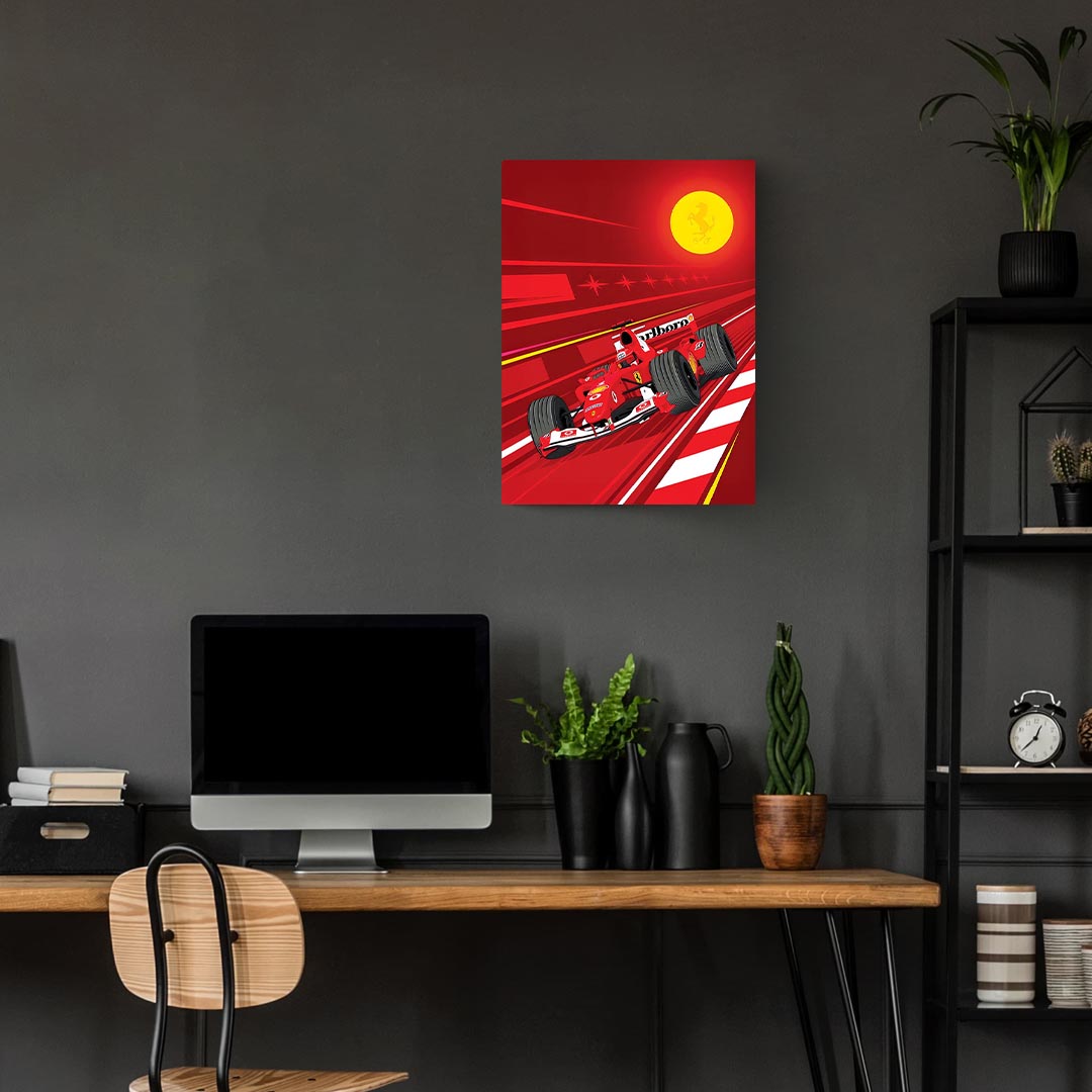 Scuderia Ferrari F1 Poster