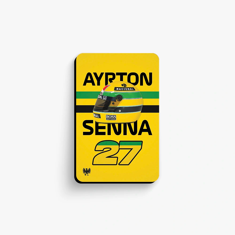 Ayrton Senna McLaren Fridge Magnet