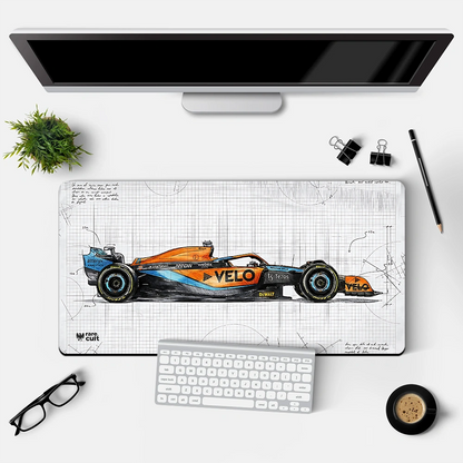 McLaren Racing Anti Slip Formula One Desk Mat [New Launch]