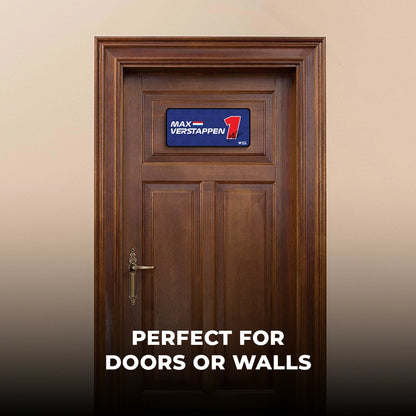 Max Verstappen #1 Door Sign [Limited Editon]