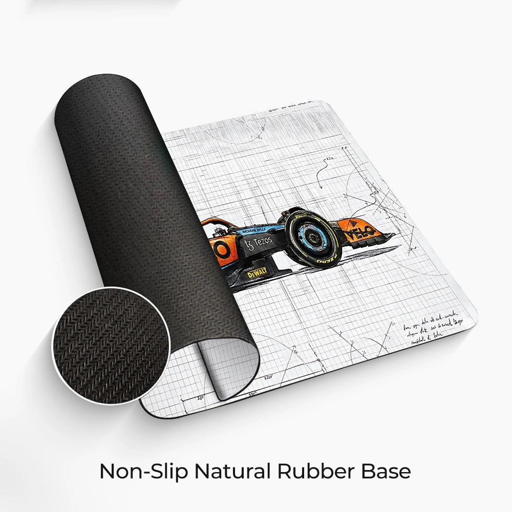 McLaren Racing Anti Slip Formula One Desk Mat [New Launch]