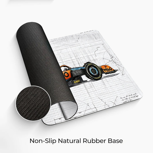 McLaren Racing Anti Slip Formula One Desk Mat [New Launch]