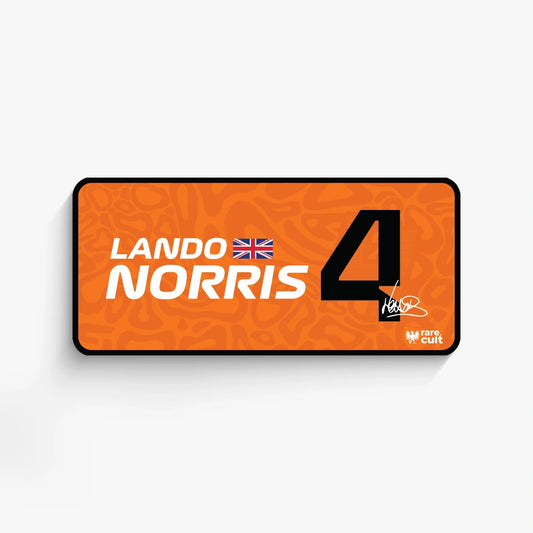 Lando Norris #4 Door Sign