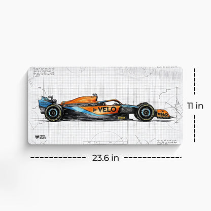 McLaren Racing Anti Slip Formula One Desk Mat [New Launch]