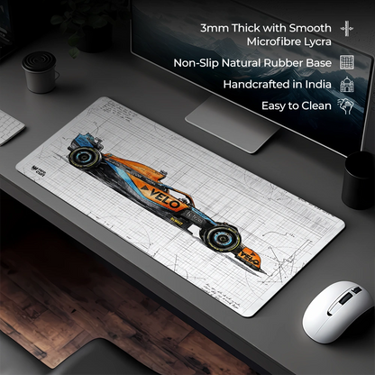 McLaren Racing Anti Slip Formula One Desk Mat [New Launch]