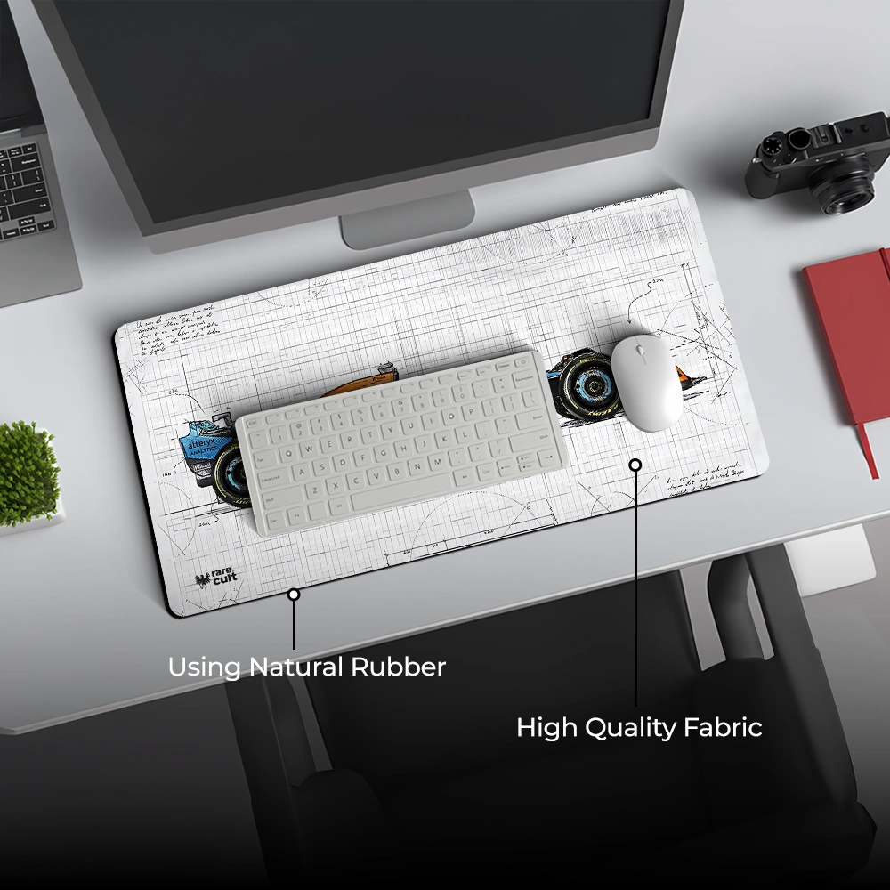 McLaren Racing Anti Slip Formula One Desk Mat [New Launch]