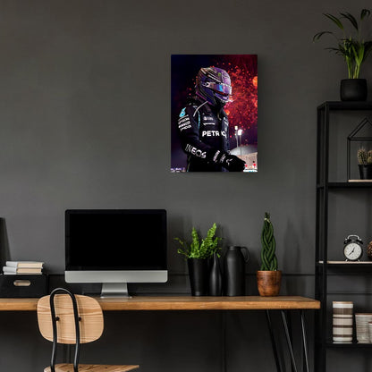 Lewis Hamilton F1 Poster